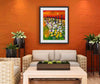 Where colour runs wild  - original (framed) / prints availale