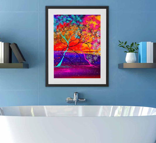 Wild and free - original (framed) / prints available (SOLD)