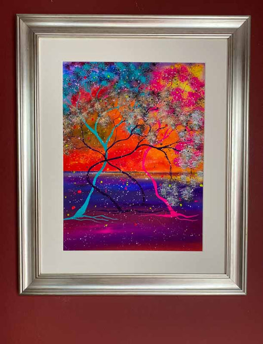 Wild and free - original (framed) / prints available (SOLD)