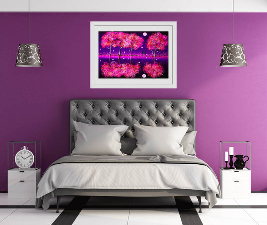 You and me - original (framed) / prints available