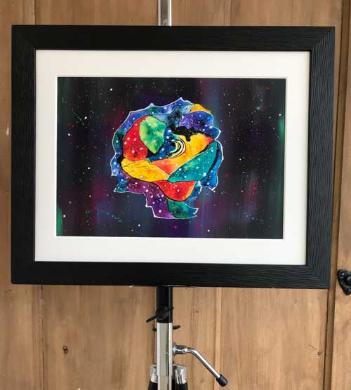 Raindrops - original (framed) / prints available