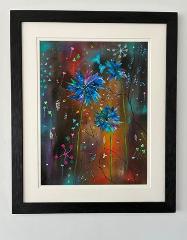 Rain kissed - original (framed) / prints available