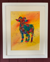 Vinny van goat  - original (framed) / prints available
