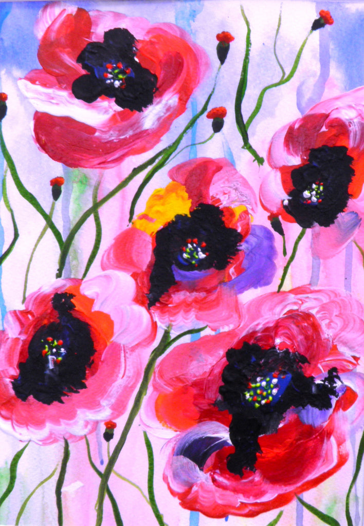 Happy poppies - limited edition 