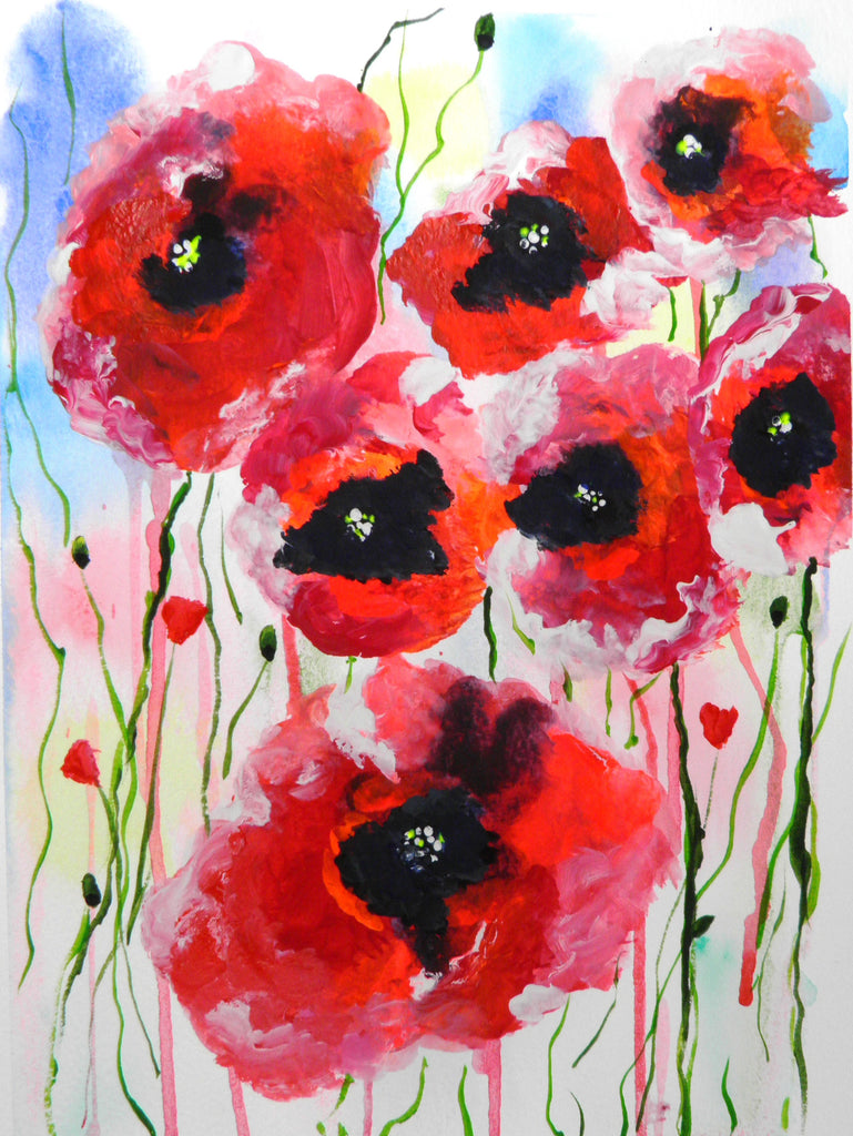 Pretty poppies - limited edition 