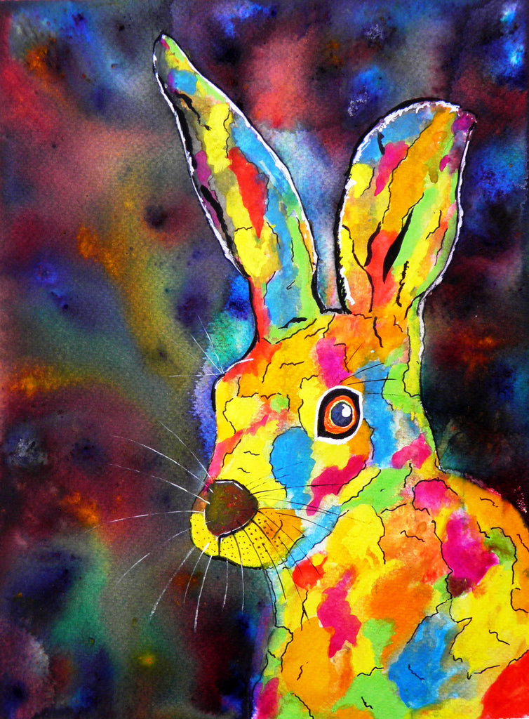 Rainbow the hare - limited edition 